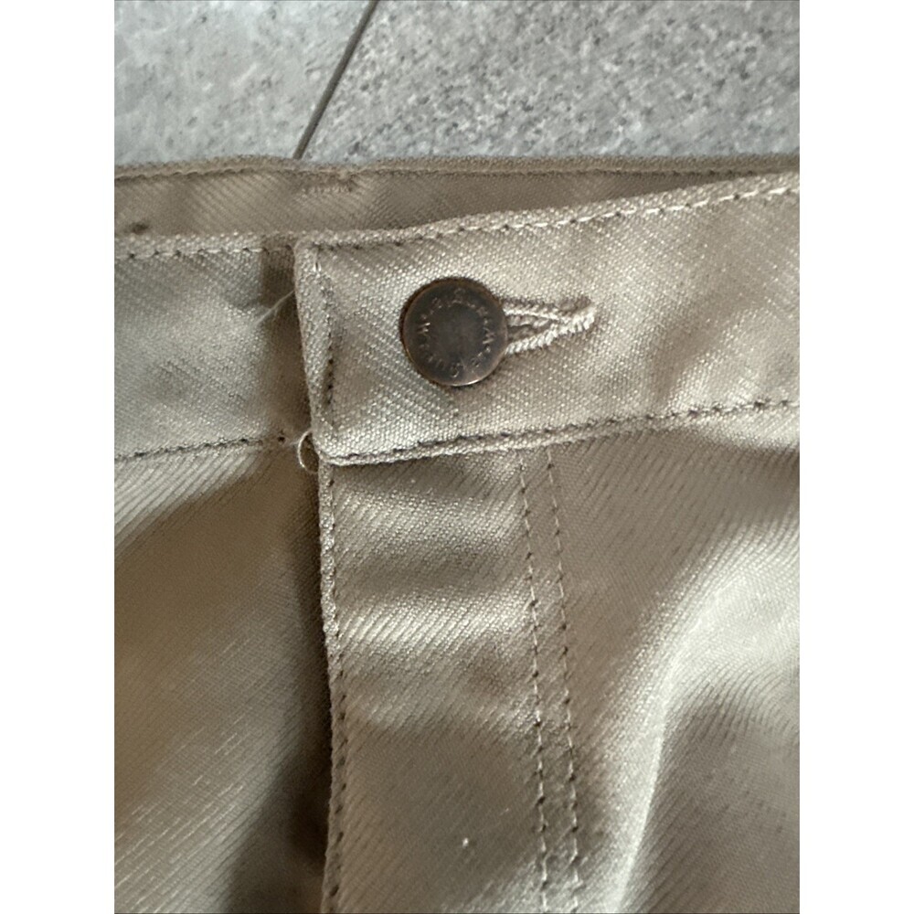 Vintage Wrangler Western Pants Rancher Mens Size 40 x 32 Cowboy Straight Tan - Picture 6 of 7